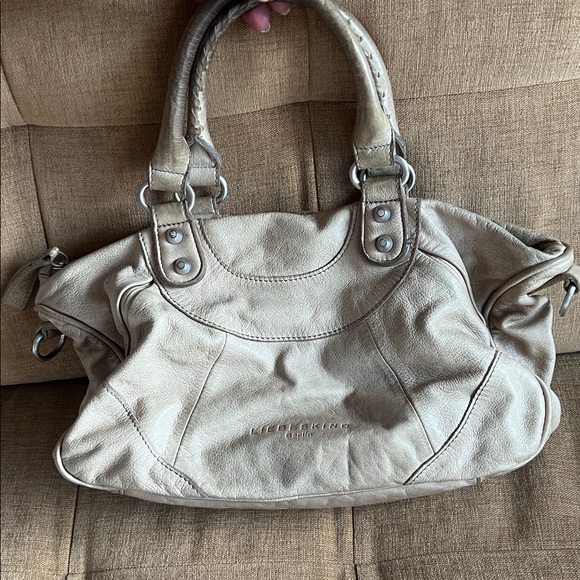 Liebeskind Taupe Leather Bag - Picture 1 of 7